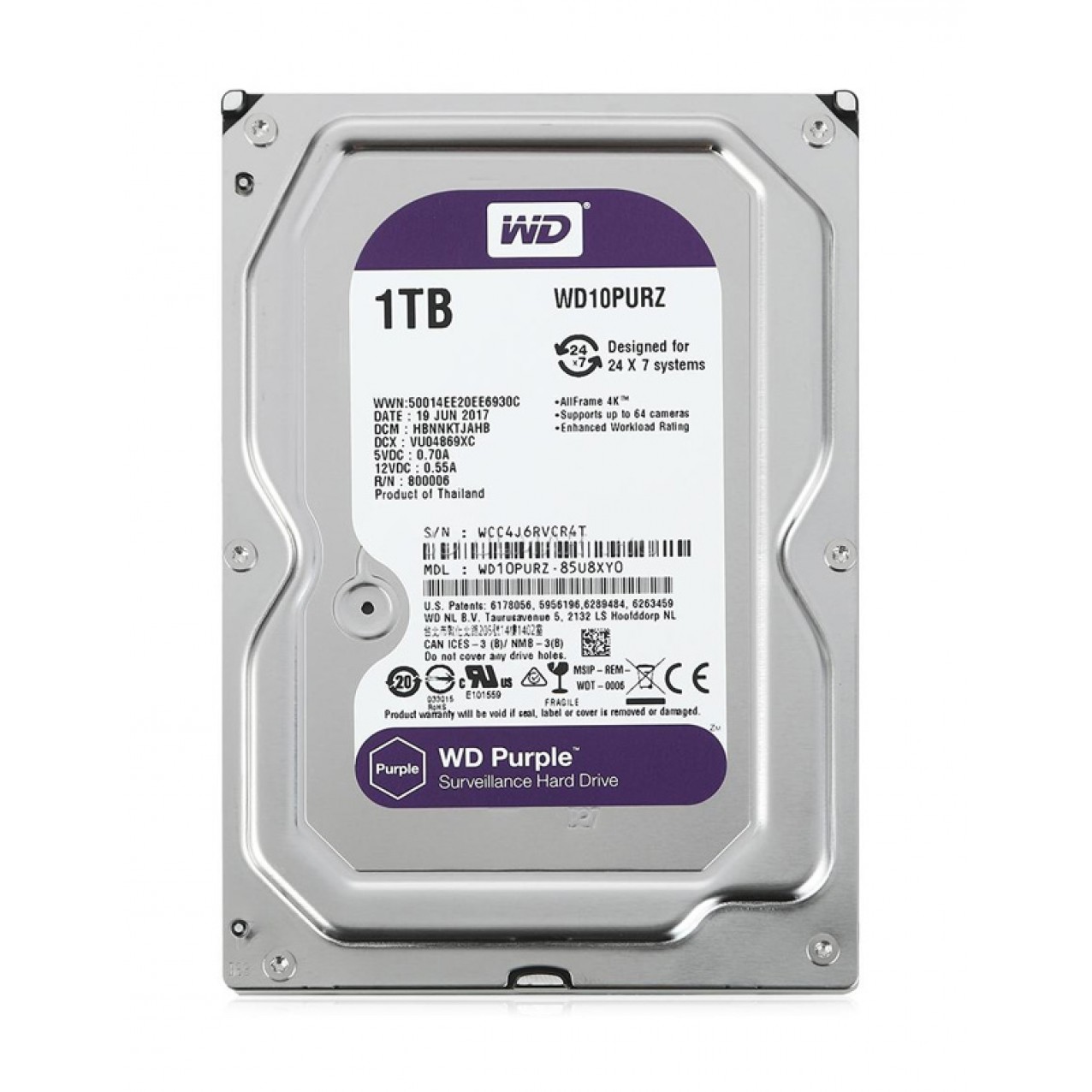 10 жестких дисков. HDD: 1,0 TB SATA 5400/64 MB WD Purple wd10purz. Жесткий диск Western Digital WD Purple 10 TB. Жёсткий диск WD Purple 2 TB. Жесткий диск Western Digital WD Purple 3 TB.