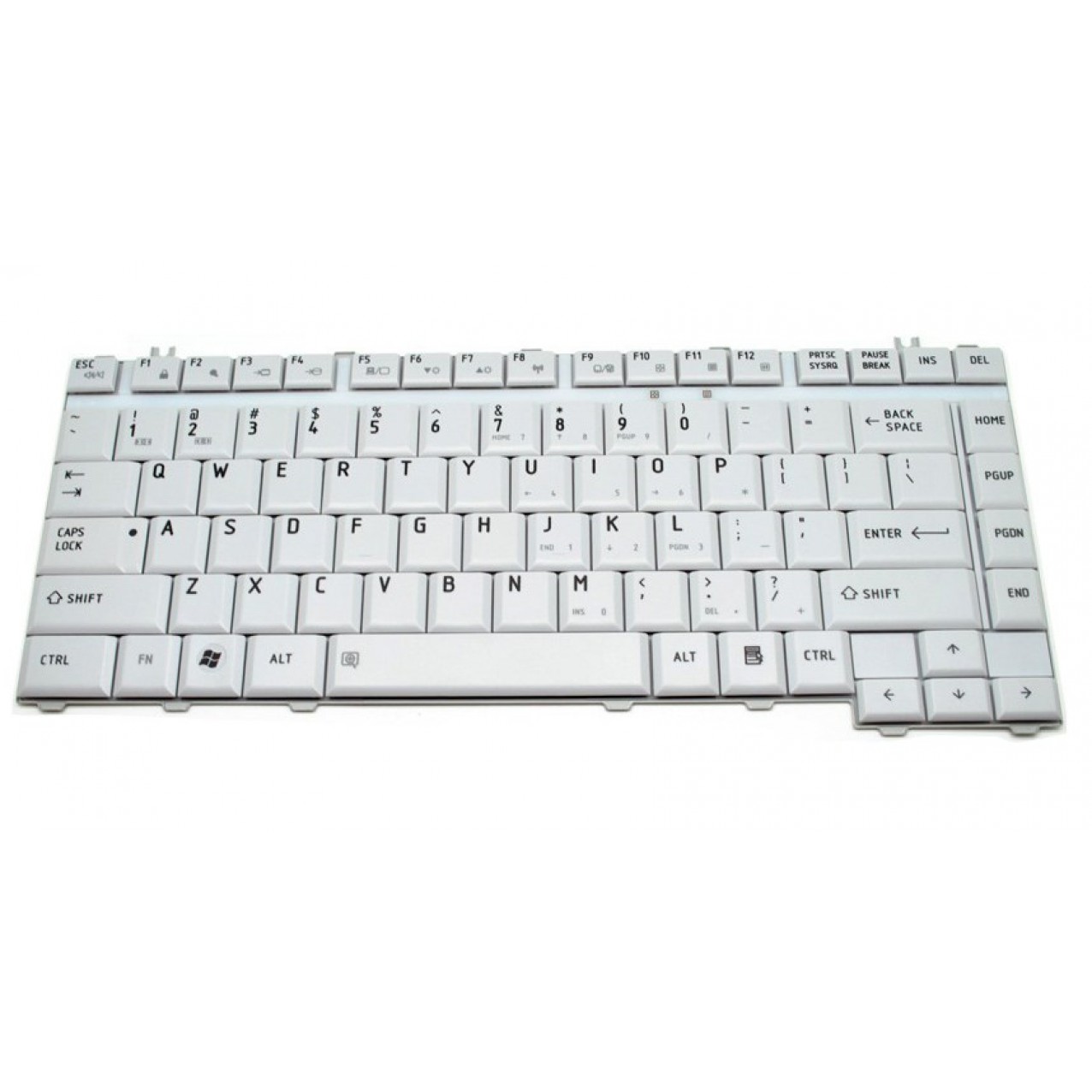 Toshiba m300 клавиатура белая